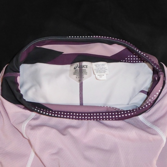 ASICS PINK PURPLE ROSE ACTIVE SKIRT W/SHORTS NEW STRONG 92 TENNIS PICKLEBALL M - Picture 8 of 8